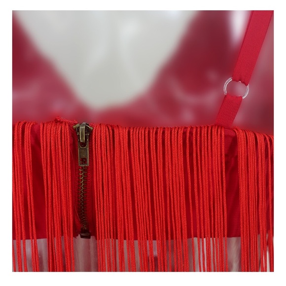 NEW! Red Fringe Pant Set - Picture 7 of 8